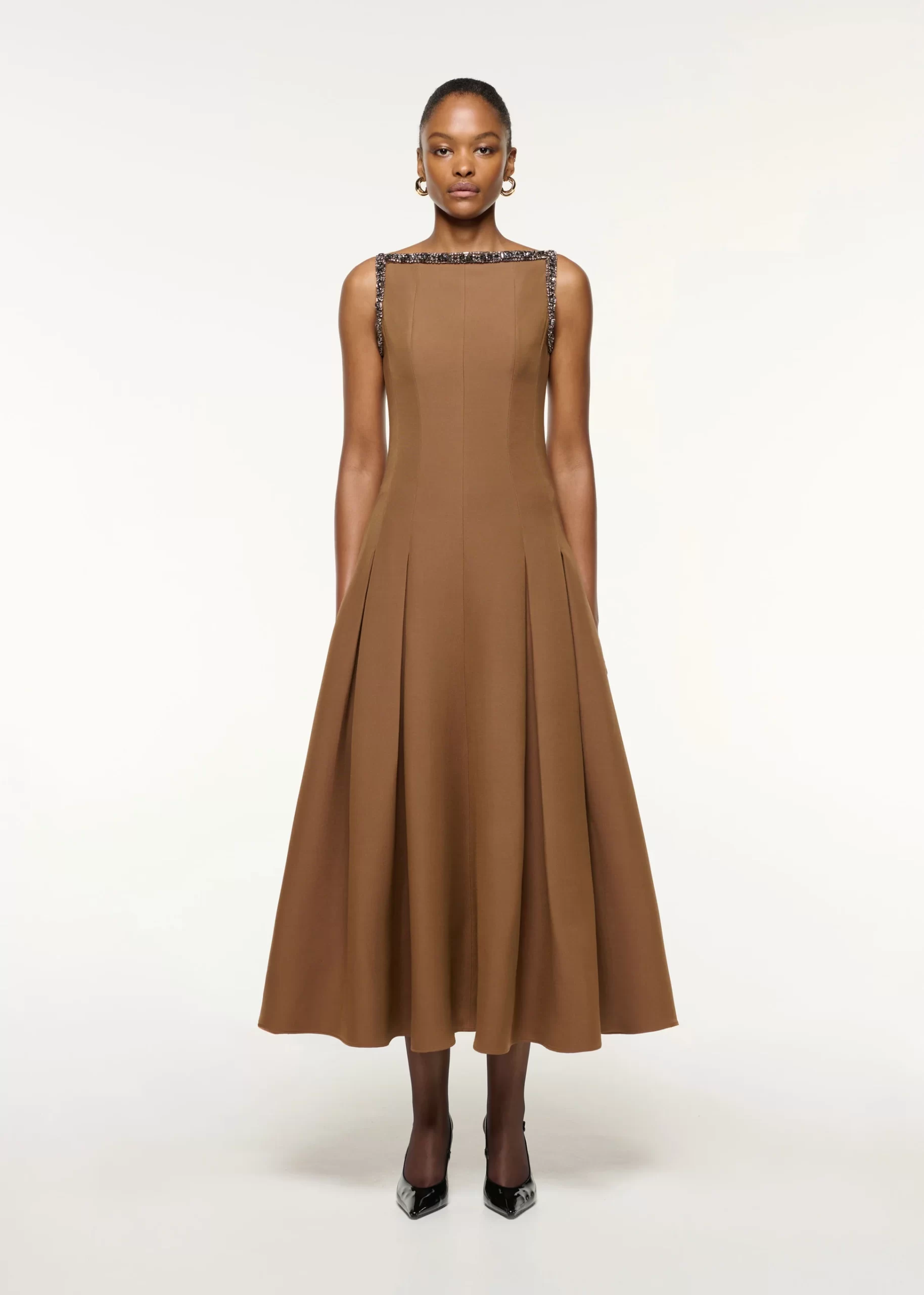 Gold Flair Dress
