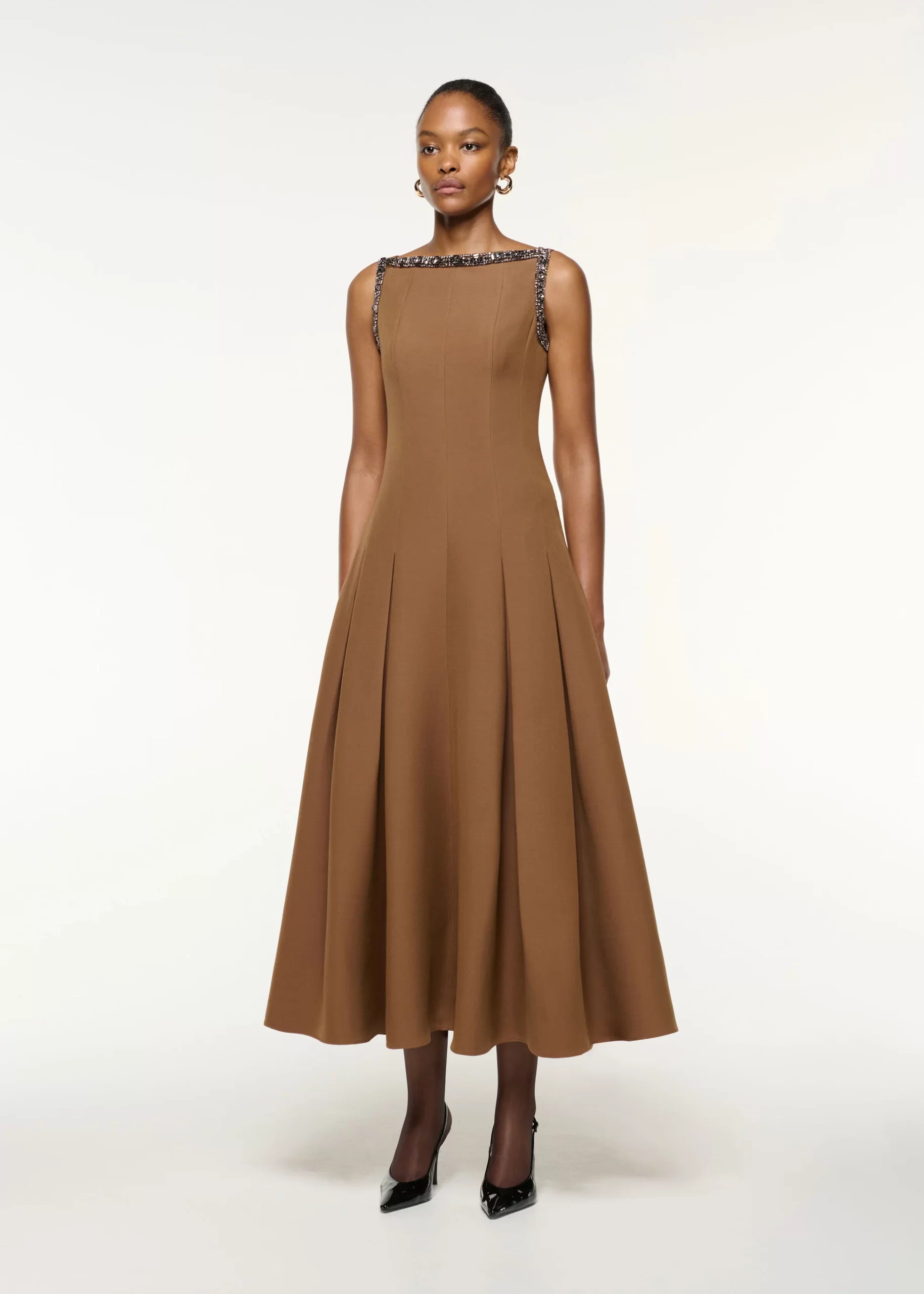 Gold Flair Dress