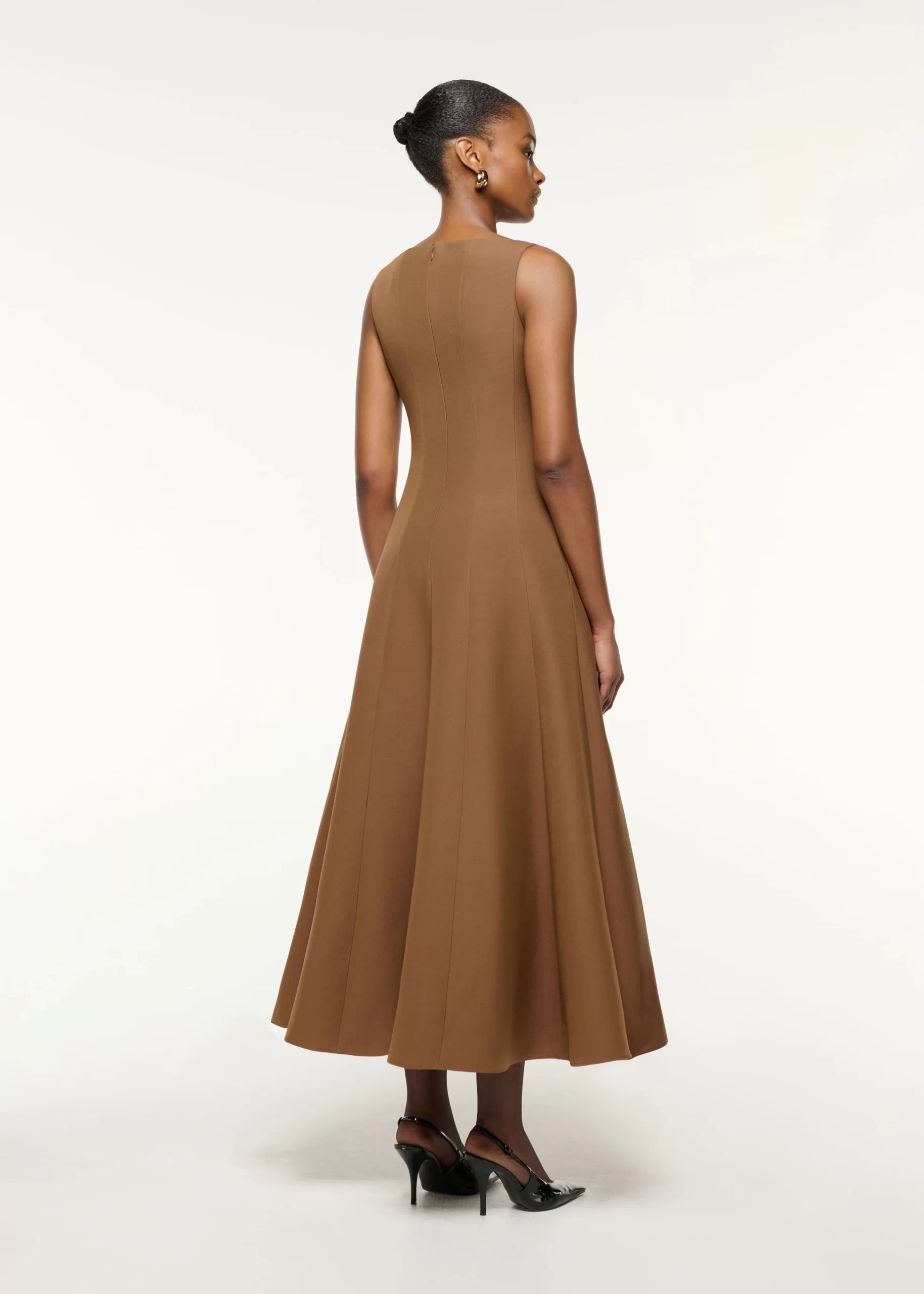 Gold Flair Dress