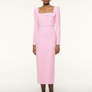 Pink Chest Detail Dress