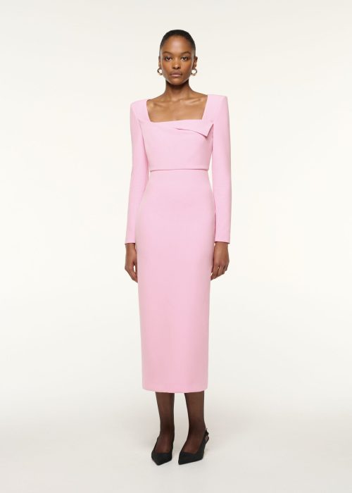 Pink Chest Detail Dress
