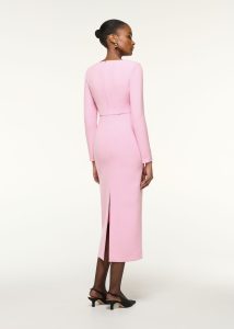 Pink Chest Detail Dress