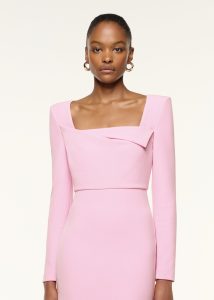 Pink Chest Detail Dress