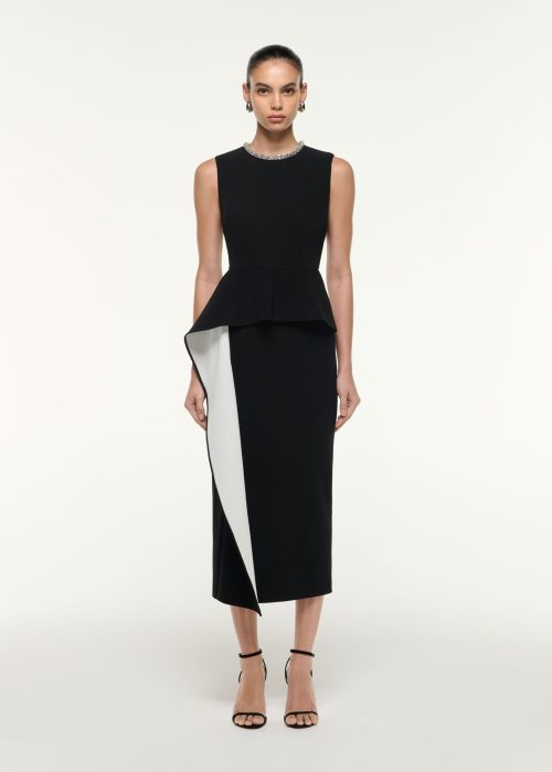 Sleeveless Peplum Dress